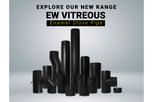 The NEW EW Vitreous Enamel Stove Pipe Range