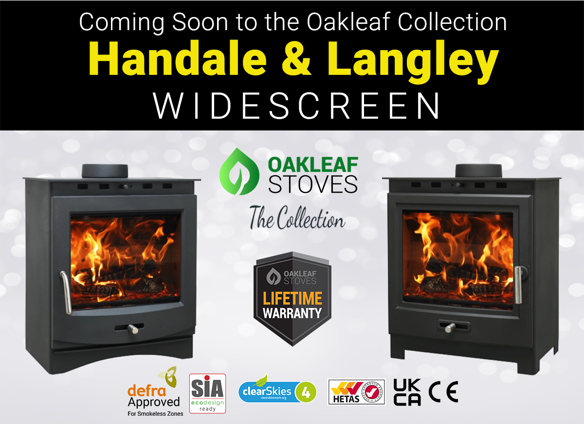 Handale and Langley 5kW WIDESCREEN multi-fuel stoves